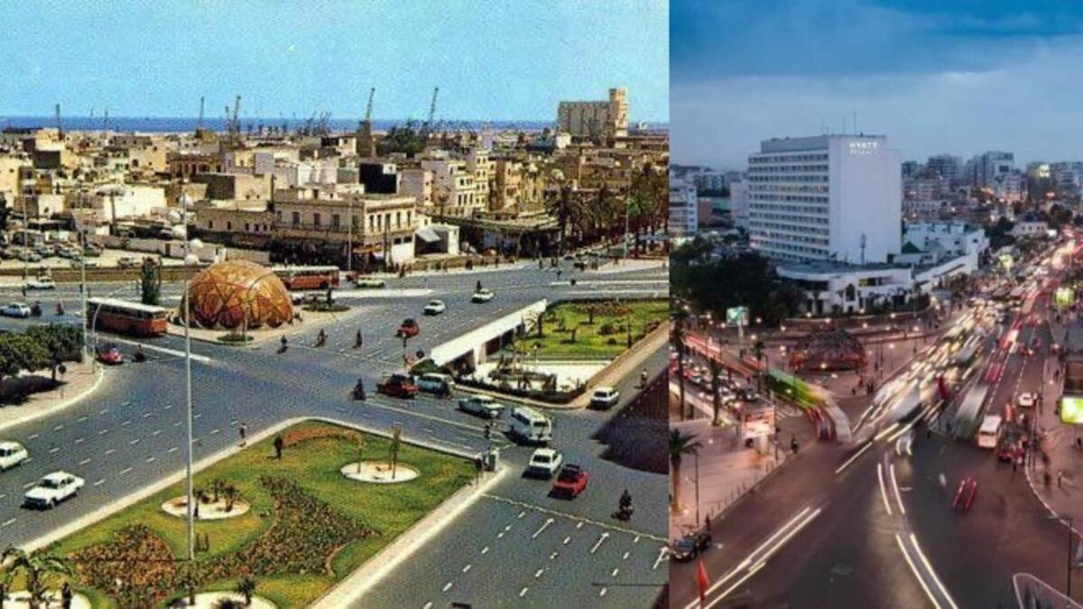 Morocco between past and present. (Twitter)