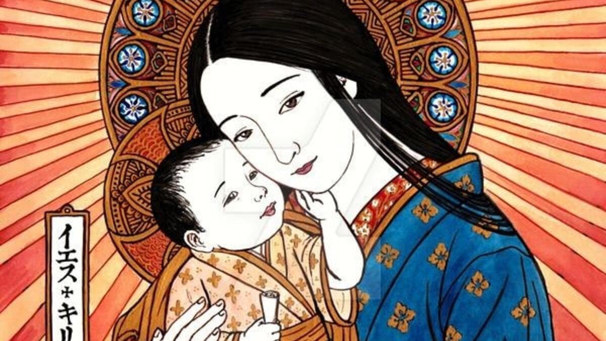 One of the interpretations of the Virgin Mary (Facebook)