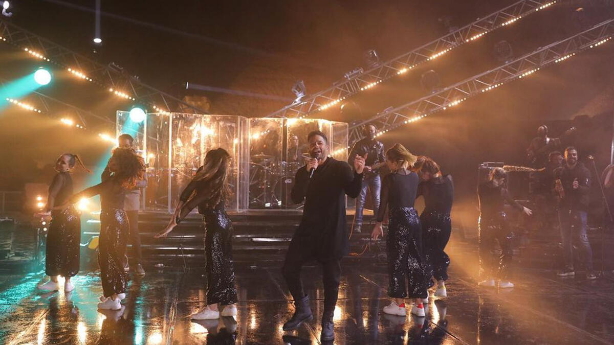 Hamaki threw a concert in Egypt