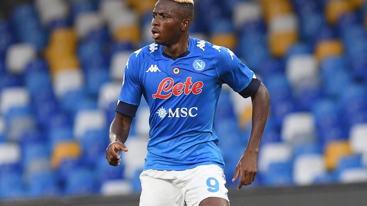 المهاجم النيجيري فيكتور أوسيمين (نابولي) بقيمة 50 مليون يورو