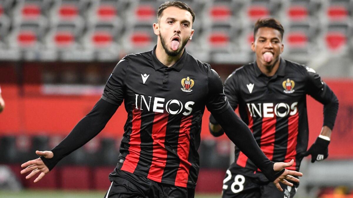 7- أمين غويري (نيس) بتقييم 8.05