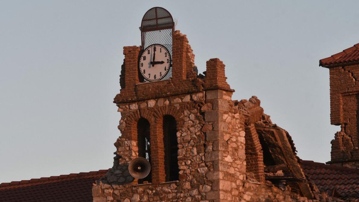 A strong 6.3-magnitude earthquake hits Greece