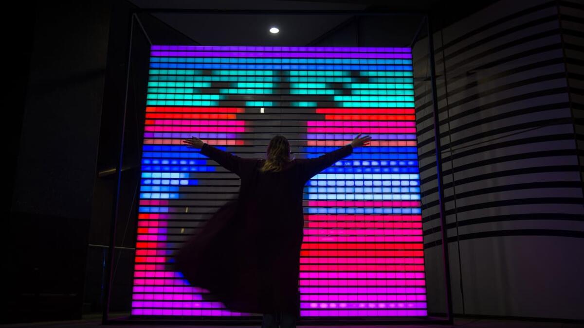 تضم الاحتفالية معرض "نور على نور"، وهو أكبر معرض فني جماعي يقوم برصد فنون الإضائة منذ ستينيات القرن الماضي، وذلك بتوجيه من ولي العهد، ويقام المعرض في مركز المؤتمرات بمركز الملك عبدالله المالي، على أن يبدأ مع انطلاق الاحتفالية وينتهي بحلول يوم 12 يونيو المقبل.