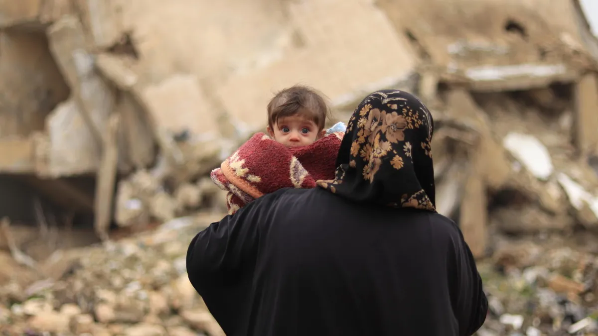 On 13 February 2020 in the Syrian Arab Republic, Jana was born in 2019 with jaundice to a malnourished mother. After visiting the UNICEF supported clinic in the Hanano neighborhood of Aleppo, Jana was provided with therapeutic nutritional supplements and was put on a treatment plan.