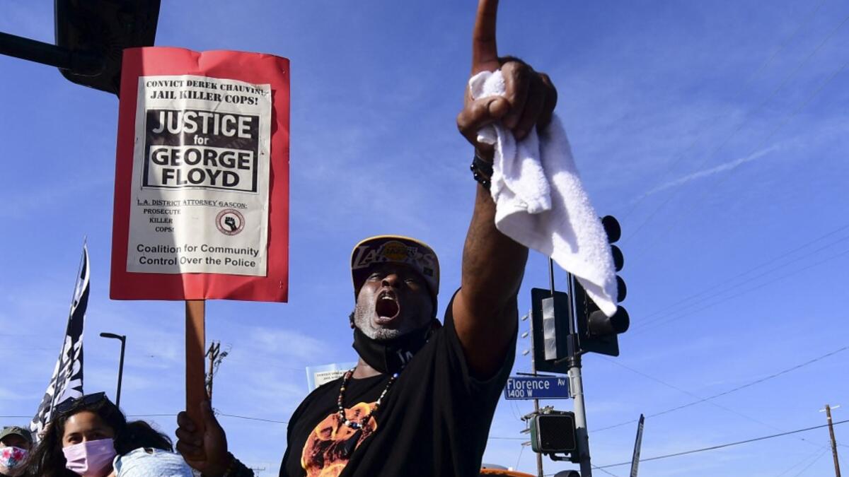 George Floyd protests in The USA
