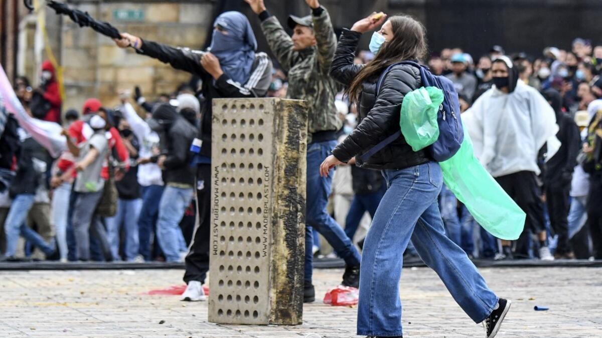 Tax reform protests in Colombia