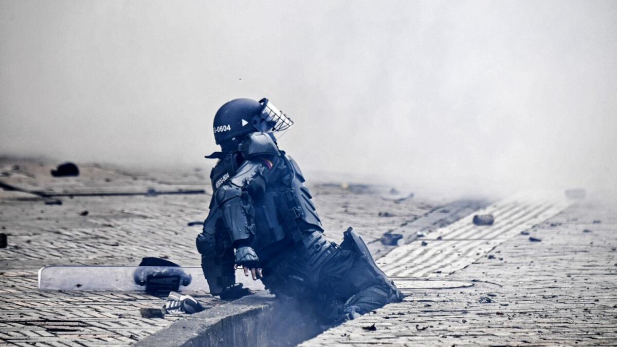 Tax reform protests in Colombia