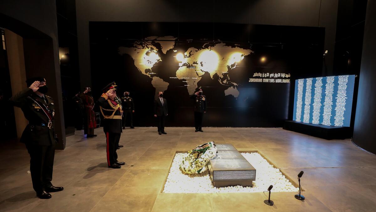 Jordan celebrates state's centennial