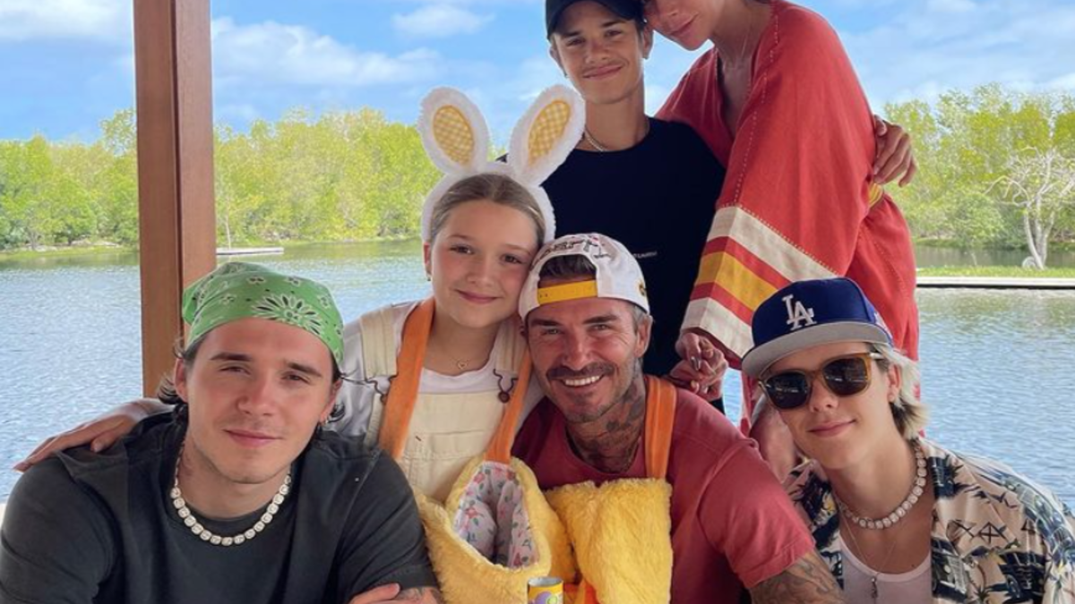 The Beckham family