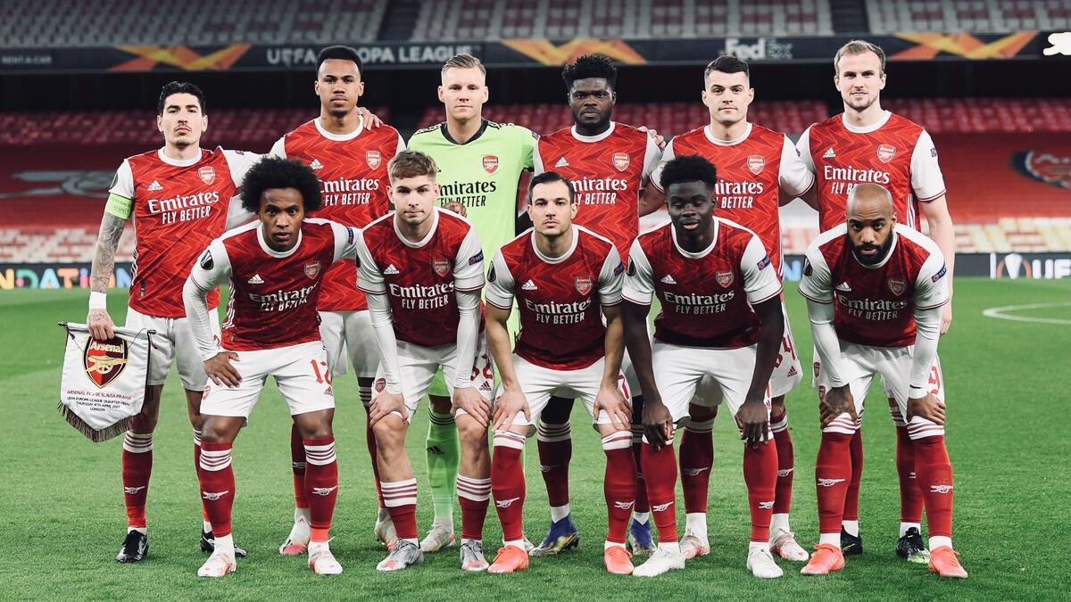 10. آرسنال: 675 مليون يورو.