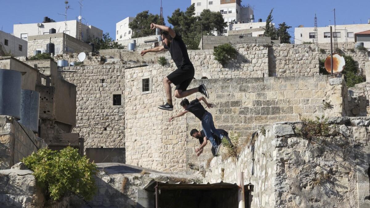 Parkour in the West Bank City of Hebron