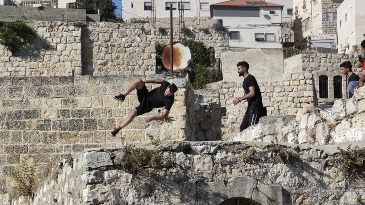 Parkour in the West Bank City of Hebron