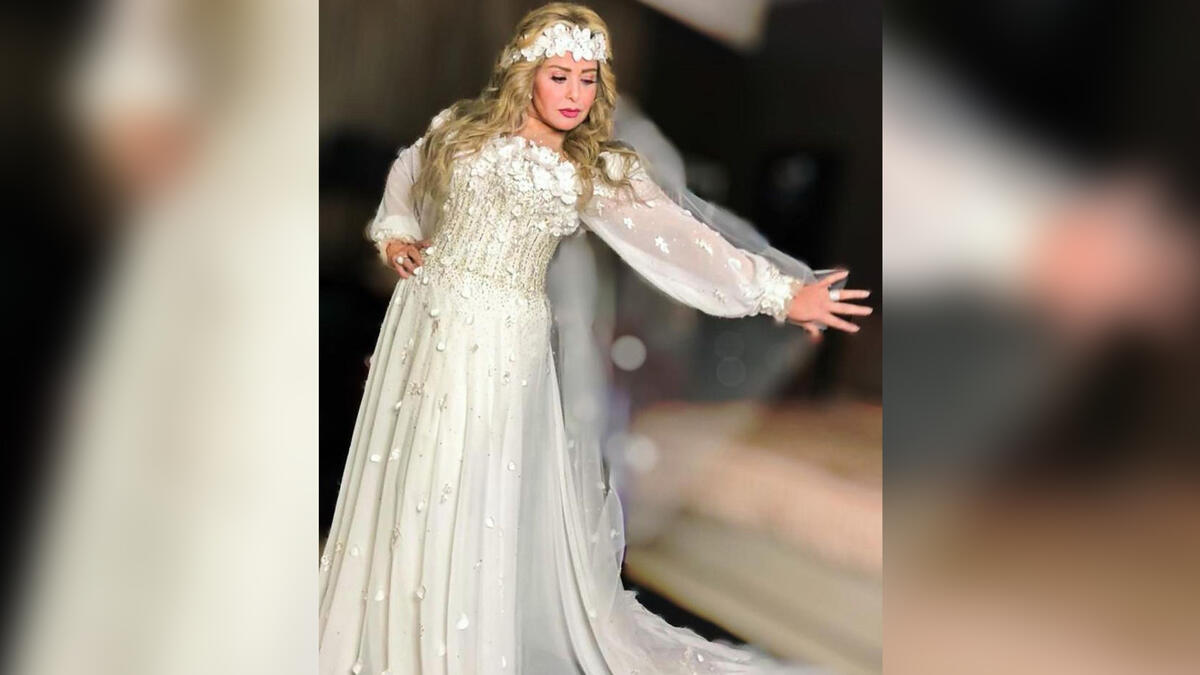 Egyptian actress Sabrine