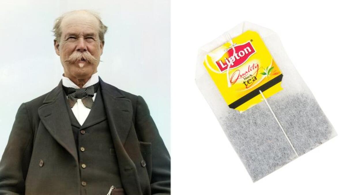 ليبتون: كان السير توماس ليبتون يتمتع دائمًا بروح ريادة الأعمال. قبل أن ينخرط في تجارة الشاي، كان يعمل محاسبًا وبائعًا من الباب إلى الباب ومساعد بقالة. بعد اكتساب الخبرة الكافية، افتتح أول متجر إمداد له ، ثم أنشأ لاحقًا سلسلة من البقالة. ثم ركز جهوده على الشاي.