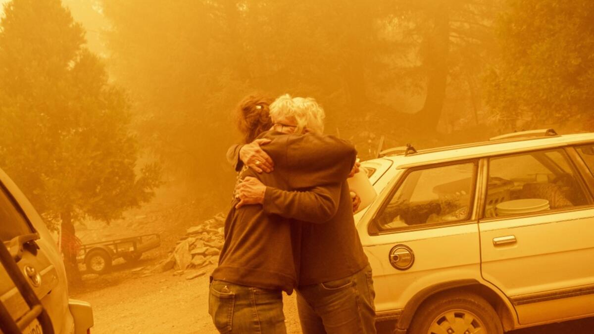 Wildfires erupts in Northern California Forests