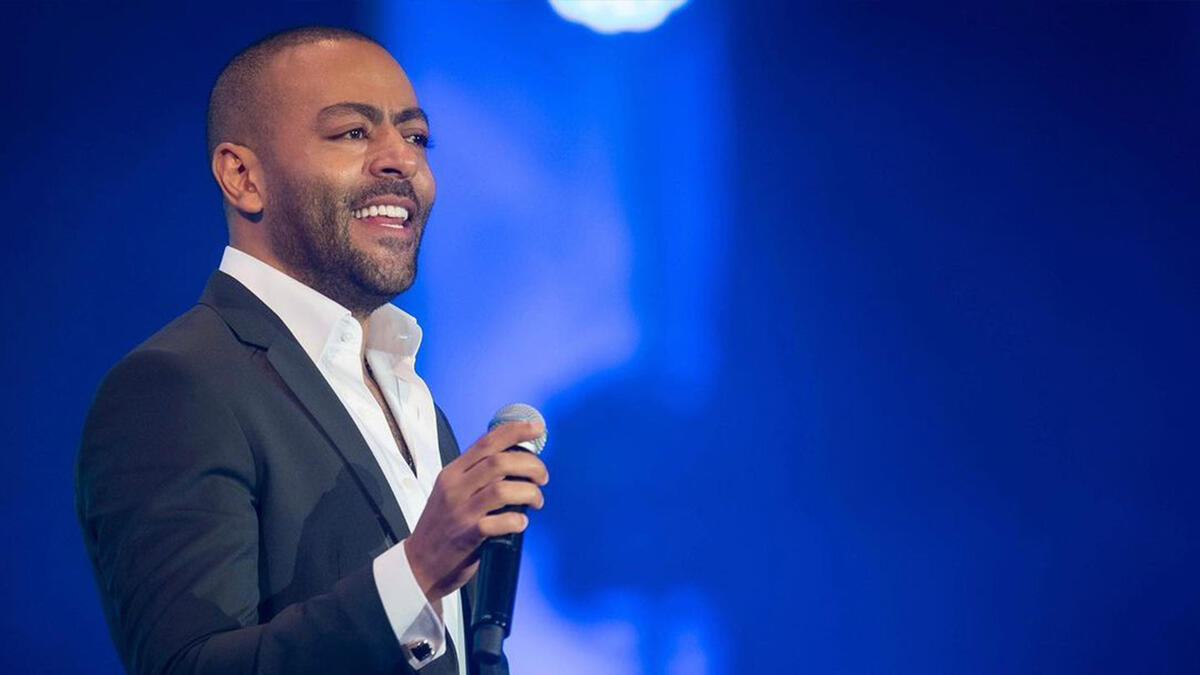 Egyptian singer Tamer Ashour - KSA