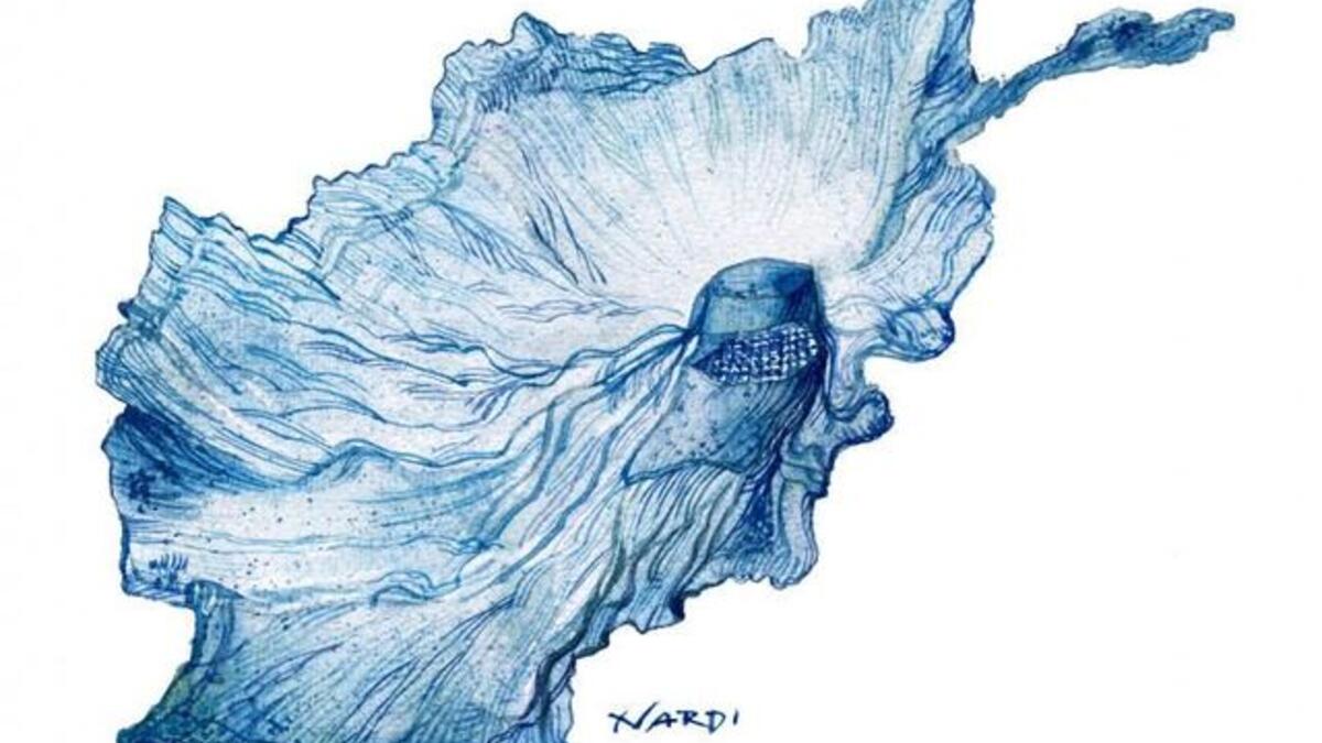 Buried souls. Cartoon by Marilena Nardi