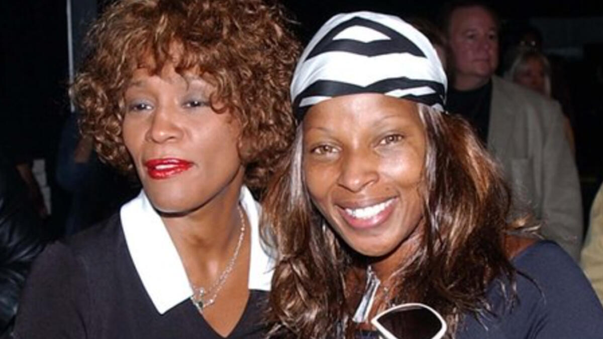 Whitney Houston and Mary J Blige at the rehearsals for Divas Las Vegas a Concert to Benefit the VH1 Save the Music Foundation at the MGM Grand in Las Vegas in 2002.