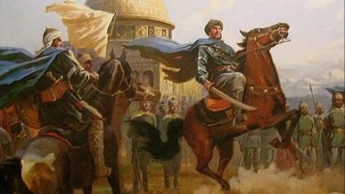 وفي الثاني من أكتوبر/ تشرين الأول 1187، استطاع المسلمون بقيادة صلاح الدين الأيوبي تحرير مدينة القدس، بعد 88 عامًا من الاحتلال الصليبي في معركة حطين.