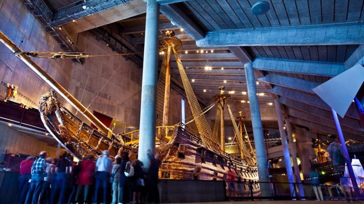 متحف فاسا: يقع المتحف في جزيرة ديورغاردن بالعاصمة ستوكهولم، حيث يعرض السفينة الوحيدة من القرن السابع عشر التي تم إنقاذها وهي في حالة شبه كاملة.