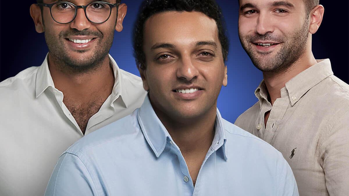 آلان الحاج، مصطفى منيسي وإسلام شوقي / مصريون / فئة: التمويل / أسسوا شركة Paymob  التي تعد إحدى الشركات الرائدة في تسهيل المدفوعات الرقمية في المنطقة.
