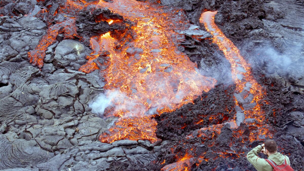 Cumbre Vieja Volcano in Spain