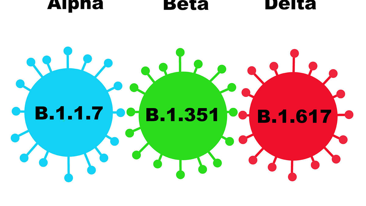 توجد حاليًا أربع سلالات متحورة، مثيرة للقلق، من فيروس كورونا: المتحور ألفا، الذي سُجل لأول مرة في مدينة كنت البريطانية، والذي انتشر في 193 دولة، والمتحور بيتا الذي انتشر في 141 دولة، والمتحور جاما الذي انتشر في 91 دولة، والمتحور دلتا الذي انتشر في 170 دولة.