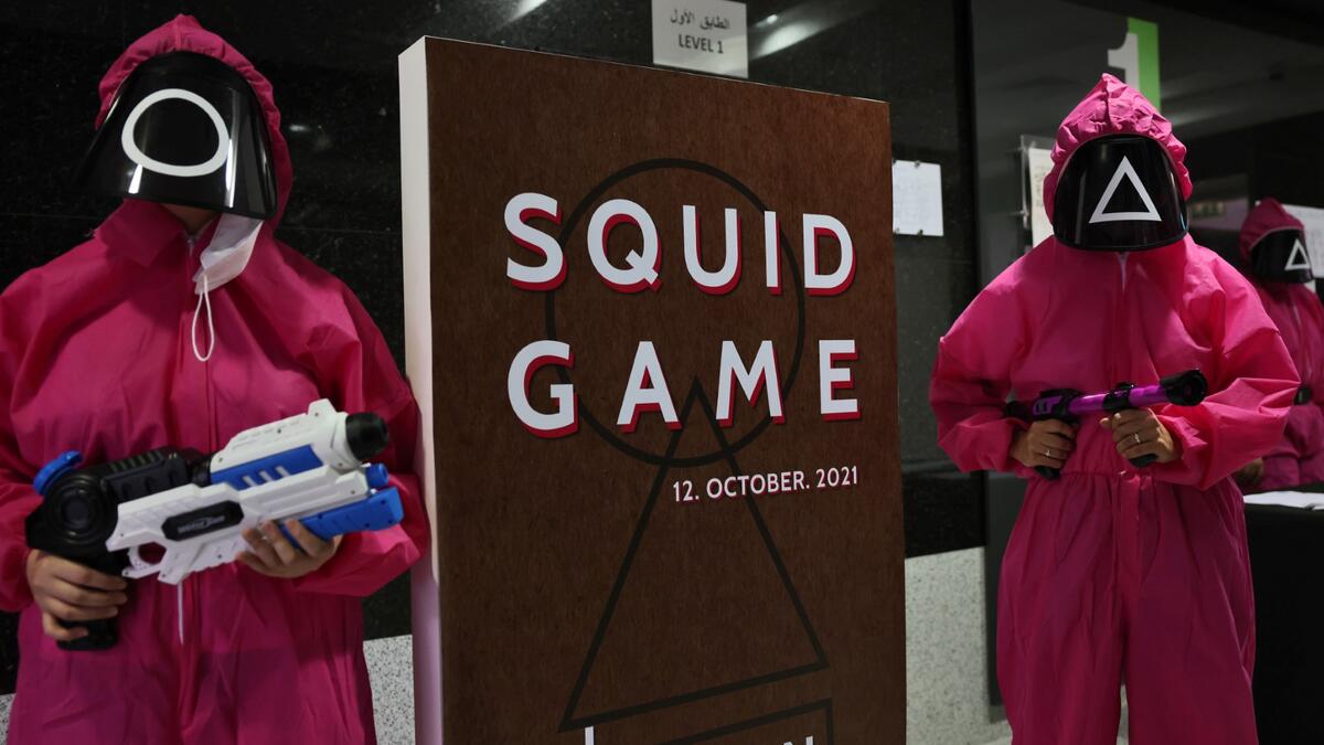 Squid Game takes people's minds