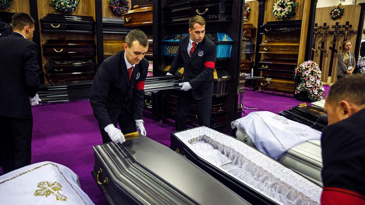 Funeral Exhibition Kicks off in Moscow