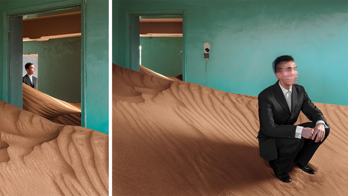 المدام – الشارقة: قرية مهجورة في ركن مفقود من الشارقة، تتصادم الهياكل الاصطناعية والطبيعة بينما يصب الرمل في النوافذ الفارغة والمداخل المفتوحة الطويلة للمنازل المهجورة، على مر السنين غامر الكثيرون بزيارة "مدينة الأشباح" لالتقاط الصور، لكنها لا تزال جوهرة خفية بسبب مناظرها الطبيعية المتغيرة باستمرار.