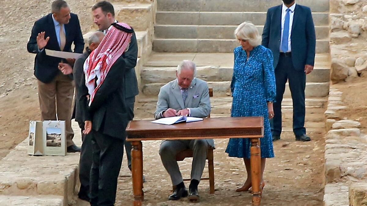 Prince Charles Makes 4-day Visit to Jordan, Egypt