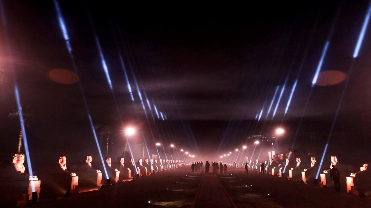 Egypt's Pharaonic ‘Rams Road'