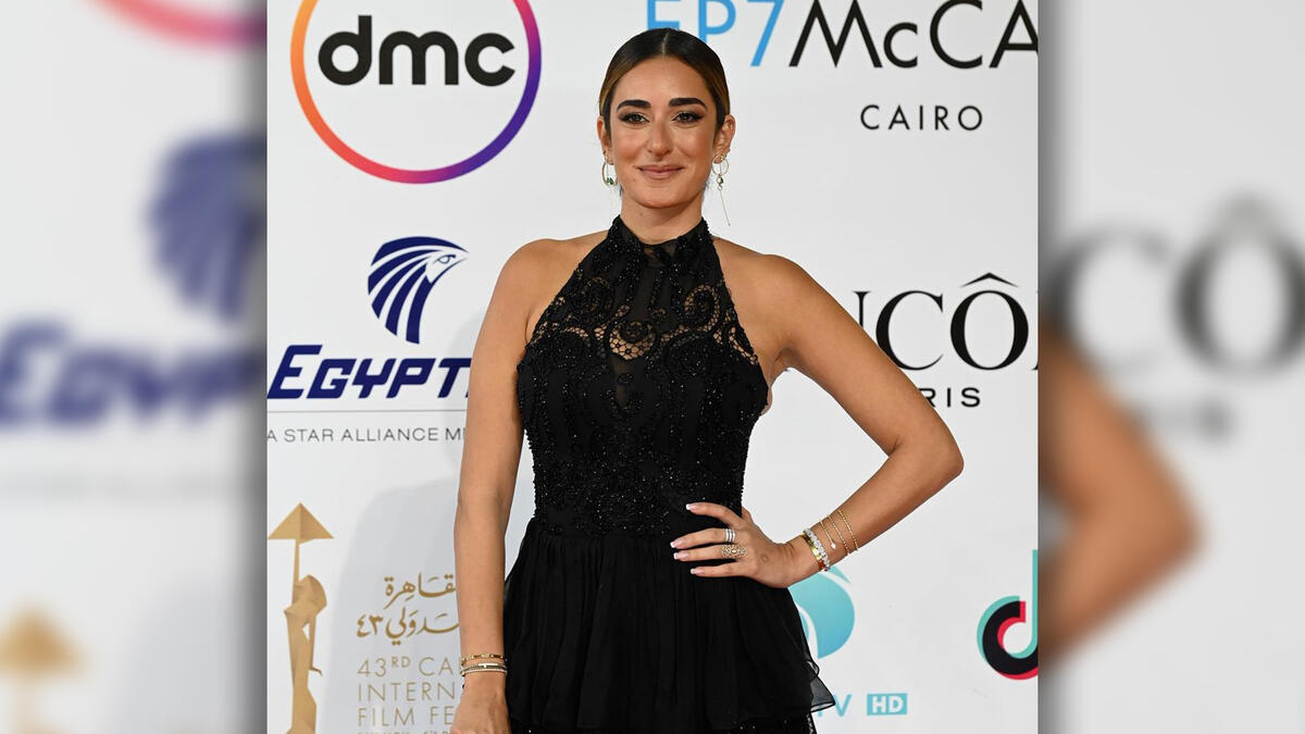 Egyptian actress Amina Khalil