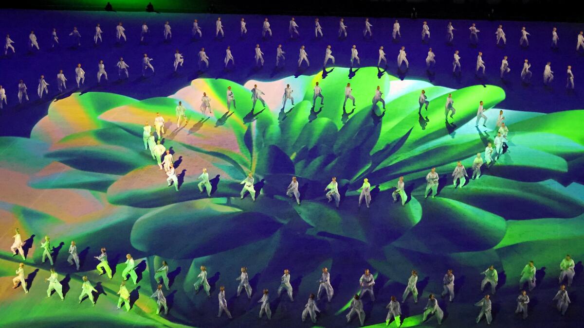 The Arab Cup opening was held on Tuesday at Al Bayt Stadium in Al Khor