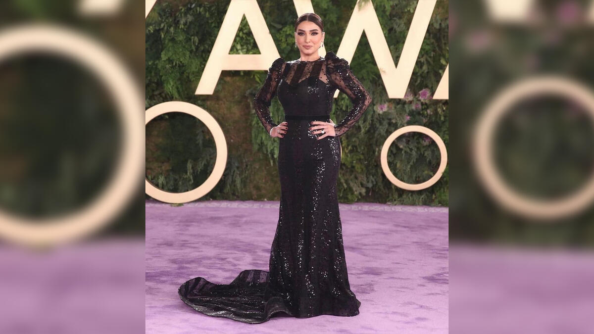 Egyptian actress Rogena