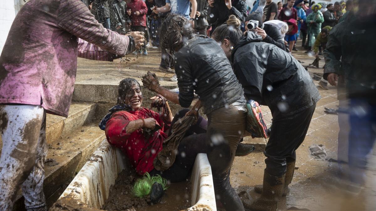 The traditional carnival of Laza