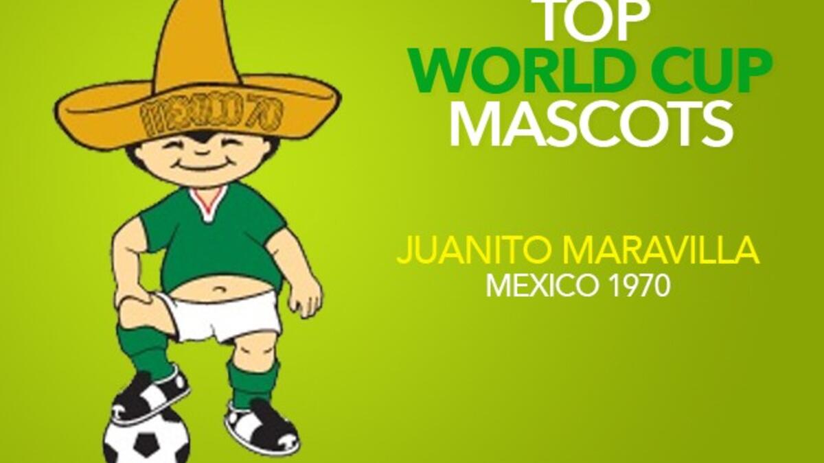 خوانيتو: صبي يرتدي قميص منتخب المكسيك لكرة القدم وقبعة سومبريرو (مكتوب عليها "المكسيك 70")، ويوجد كرة أسفل قدم الصبي.