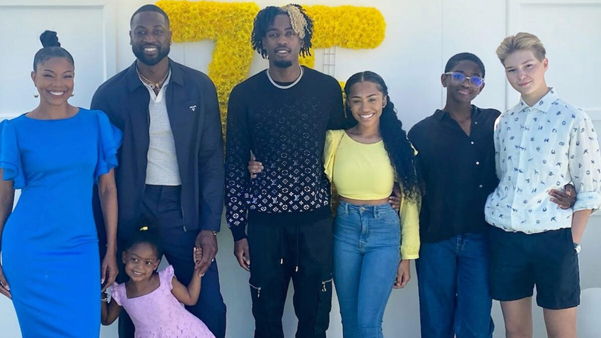 Gabrielle Union and Her Family