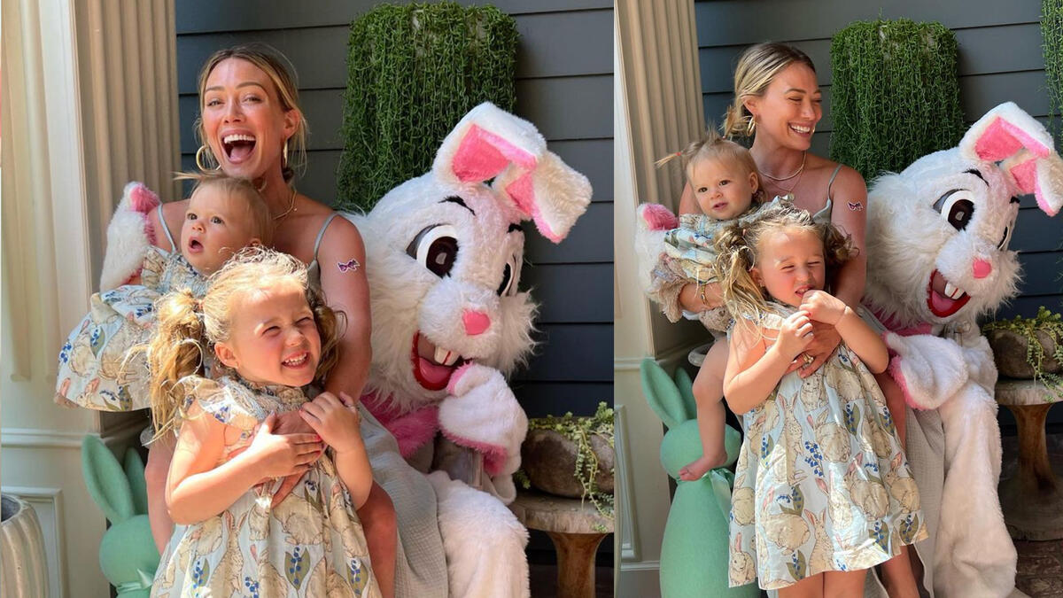 Hilarry Duff's Cozy Easter