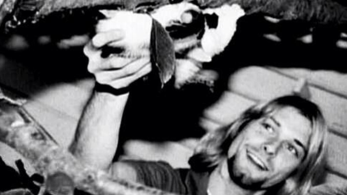 Kurt had a number of pets including a rat called Kitty
