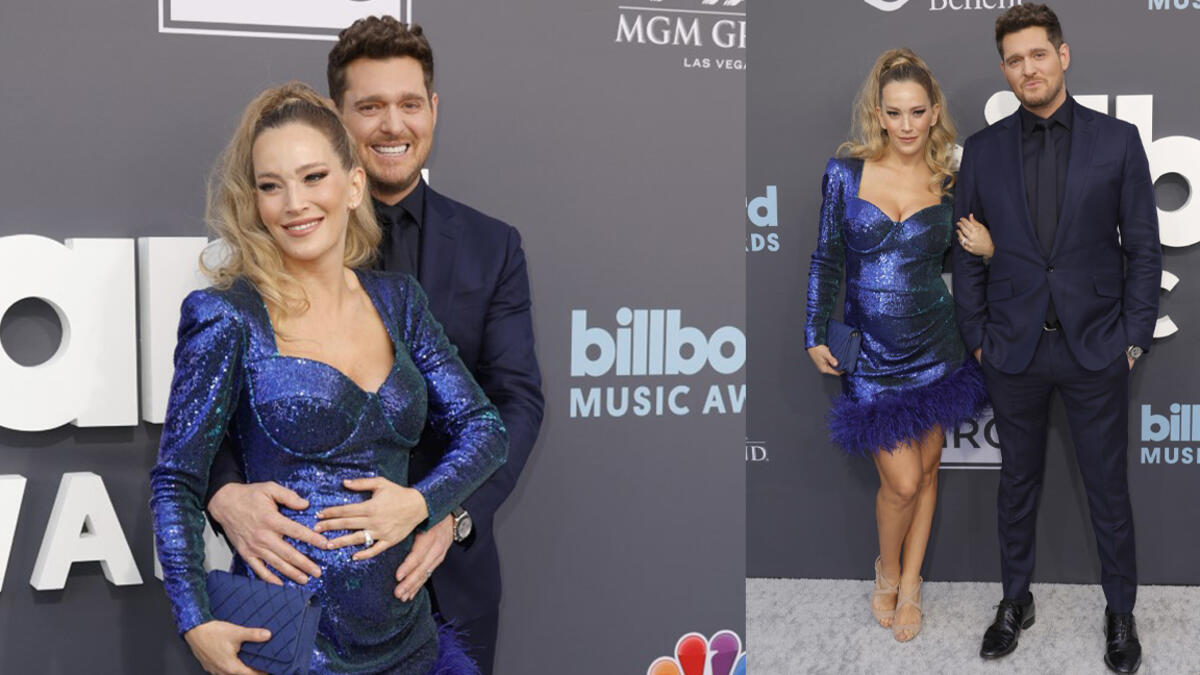 Michael Bublé and Luisana Lopilato