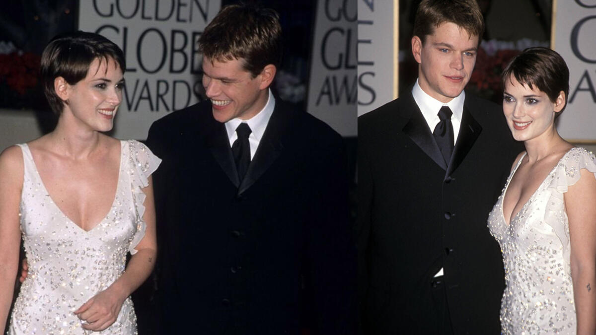 Winona Ryder and Matt Damon