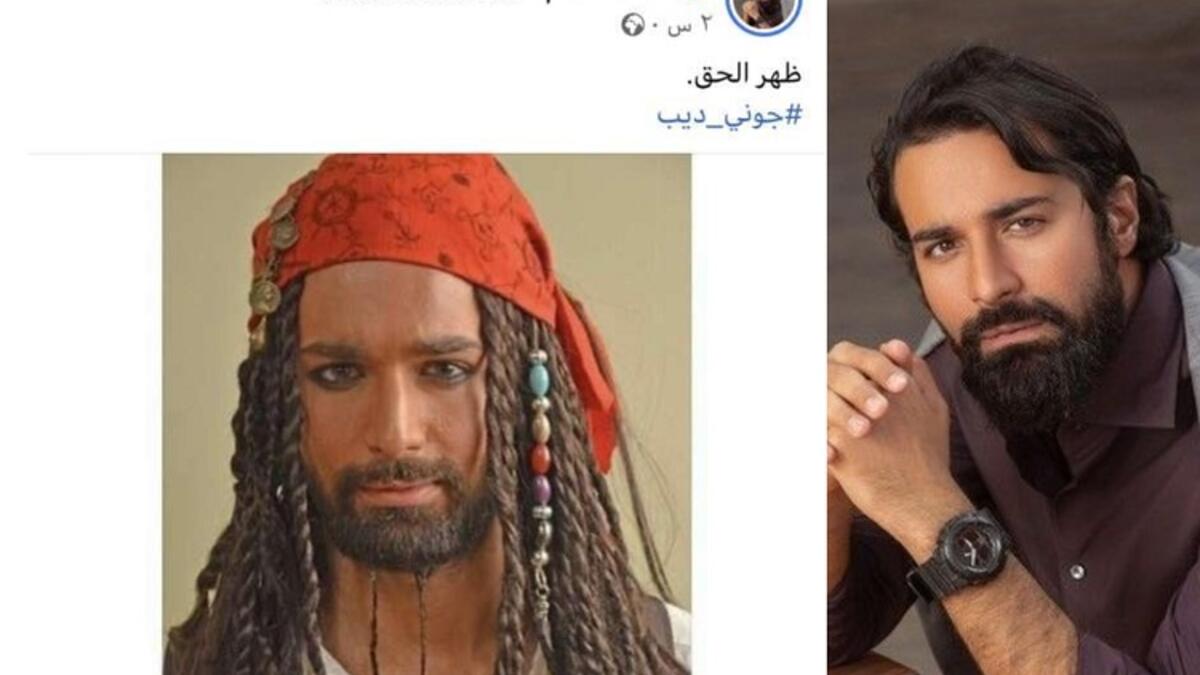 المصري أحمد حاتم:  كتب عبر حسابه في فيسبوك: "ظهر الحق.. جوني ديب".