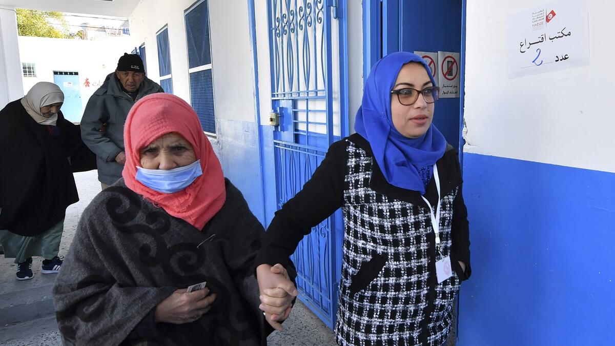 Tunisian voter