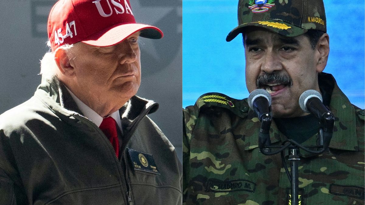 US President Donald Trump and Venezuela’s President Nicolás Maduro