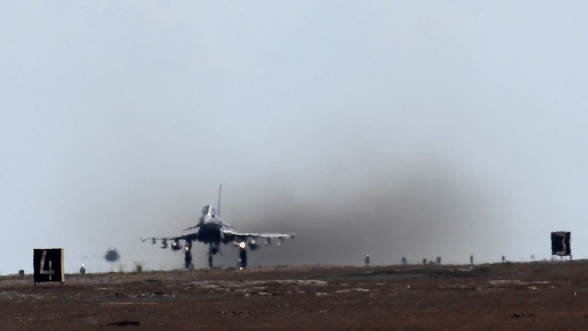  Britain's Royal Air Force Eurofighter Typhoon 