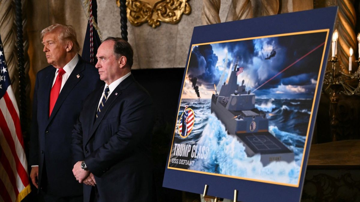 Navy Secretary John Phelan 