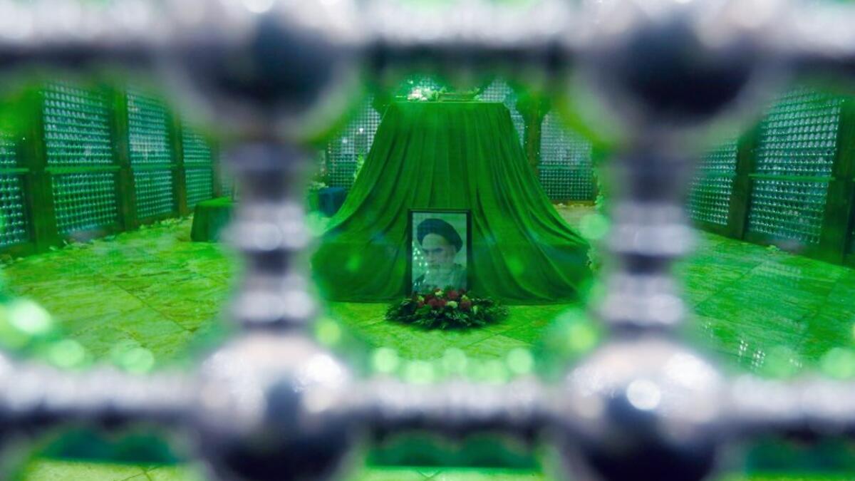 The tomb of Iran's late founder of the Islamic Republic, Ayatollah Ruhollah Khomeini
STR / AFP