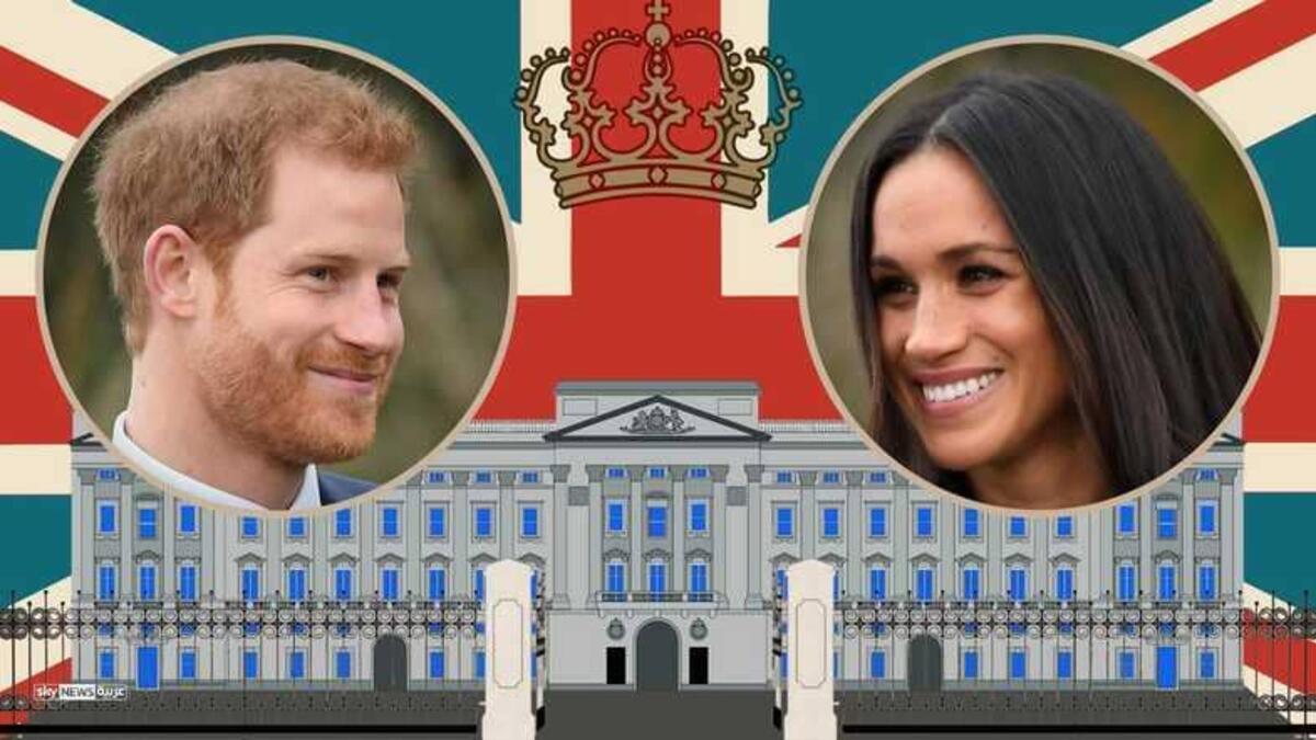 التاريخ: أعلن قصر كنسينغتون أن الأمير هاري أمير ويلز سيتزوج السيدة ماركل يوم 19 مايو 2018 في تمام الساعة 12 ظهرًا