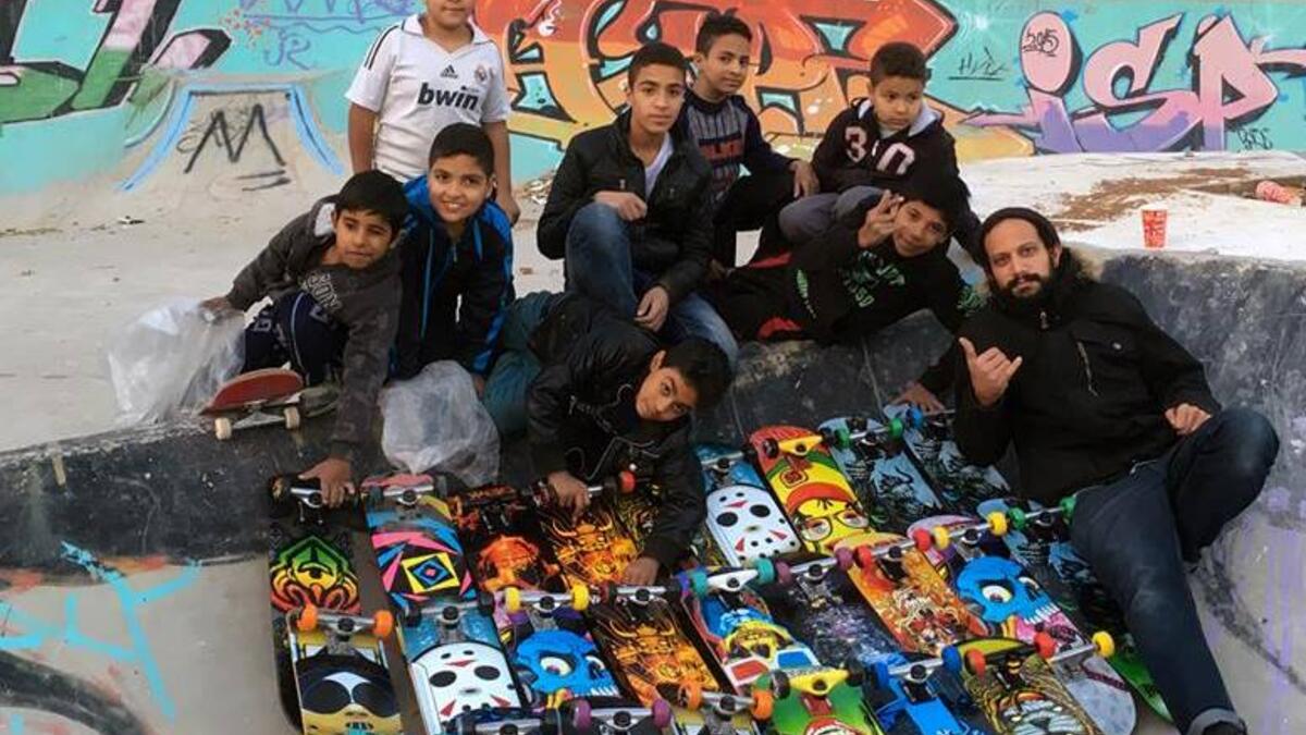 7Hills Skatepark received support from friends and strangers alike (Facebook)